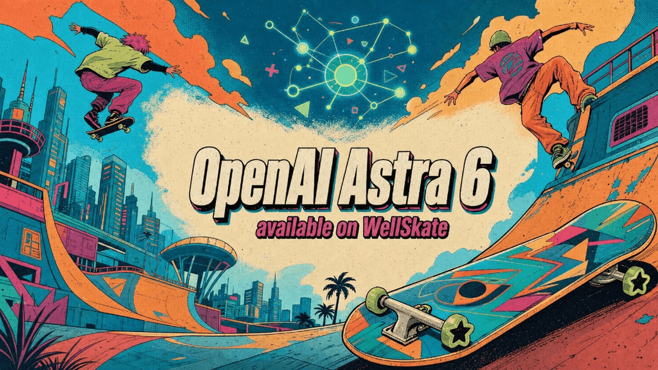 OpenAI Astra 6 is now available on WellSkate AI